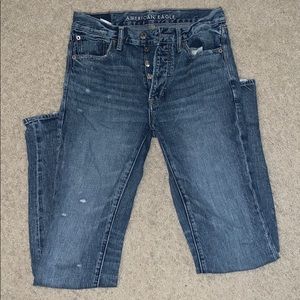 American Eagle mom jeans